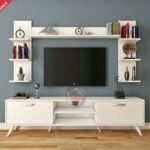 مكتبة تلفزيون ٤ قطع