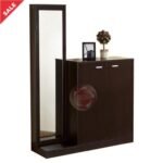 وحدة أحذية بمرآة جانبية – موديل Elegant White - Image 2