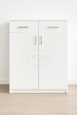 جزامة مودرن خشب كونتر طبيعي   2 درفة + 2 درج – OGM - Image 2