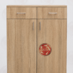 جزامة مودرن خشب كونتر طبيعي   2 درفة + 2 درج – OGM