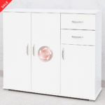 جزامة مودرن – 3 ضلف + 2 درج – خشب كونتر طبيعي – OGM